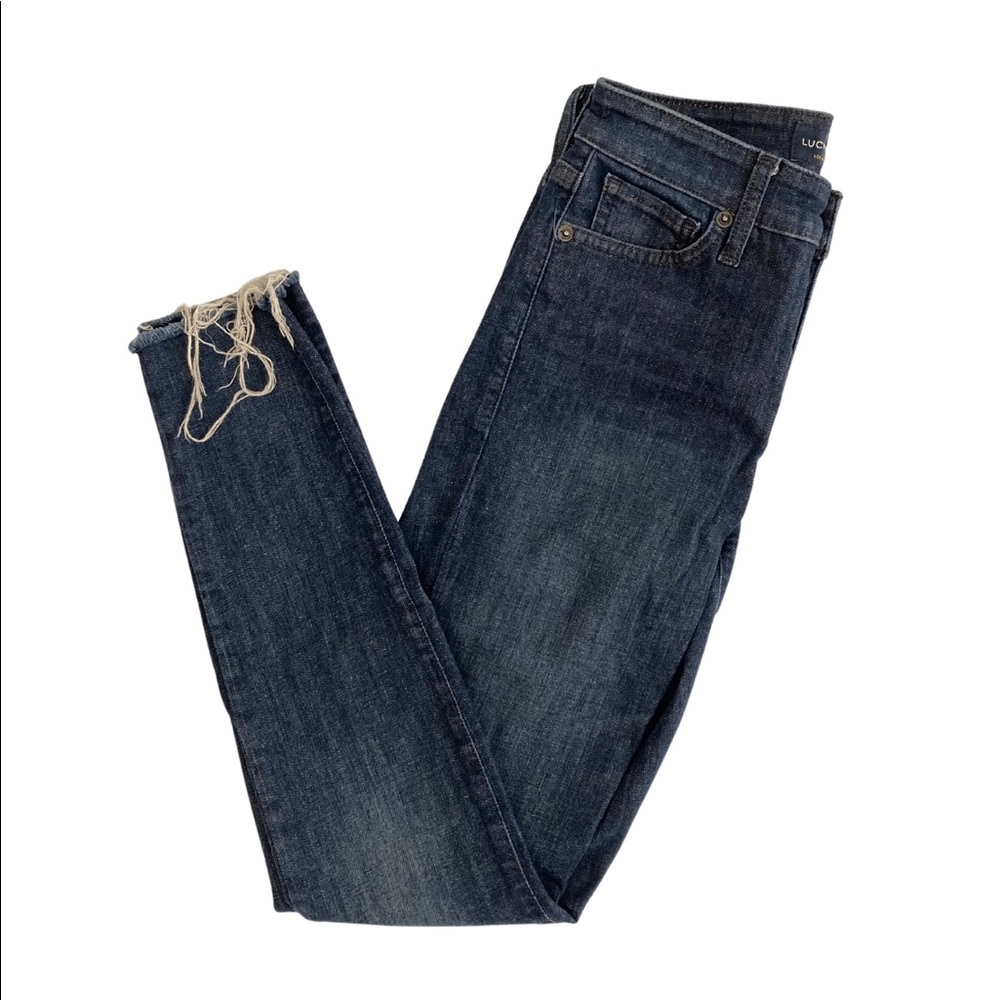✨Lucky Brand Ava Super Skinny Denim Jeans Sz 0/25 Mid Rise✨